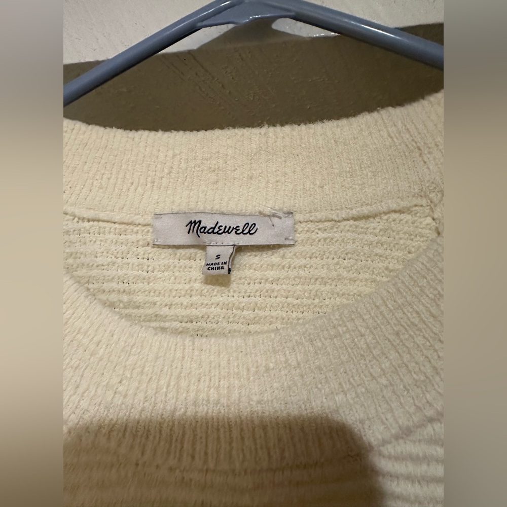 Madewell Corbett Balloon-Sleeve Sweater size S. Excellent condition. - Picture 10 of 11